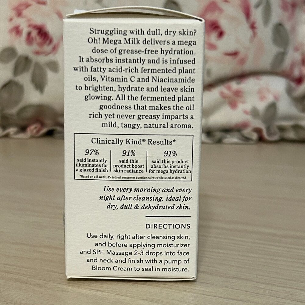 Oh! Mega Milk Fermented Barrier Boosting Facial Oil - Picture 8 of 13